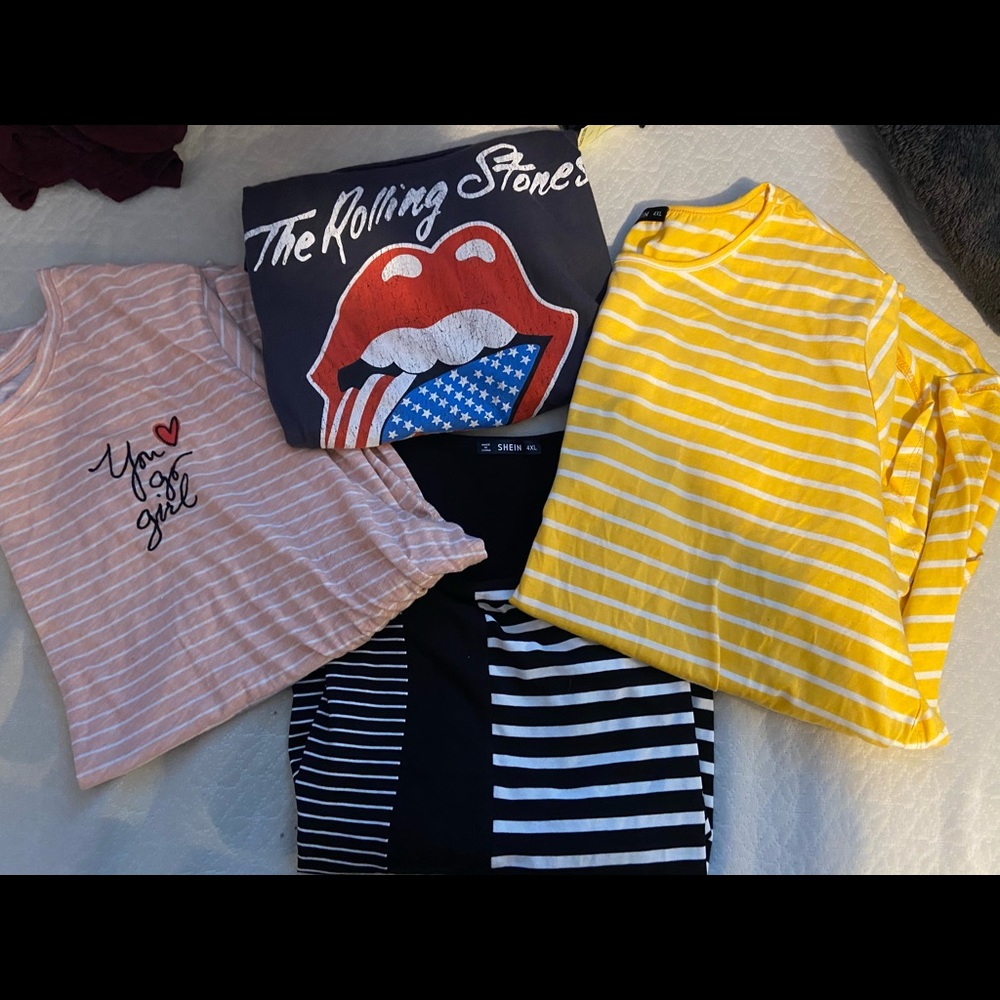 Bundle of Tees. All Size 4X. 4 shirts in total.